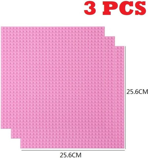 3er-Set Bauplatten, Mehrfarbig, Kunststoff, Zubehör - Bild 1