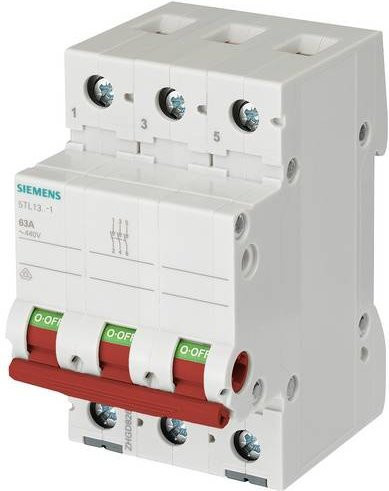 Siemens Ausschalter Grau 100A mit 3 Schließern 5TL13911 - Bild 1