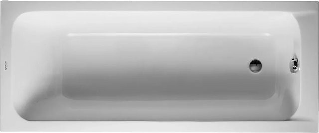 Duravit Badewanne D-Code Rechteckform Weiß, Einbauversion, B/T/H: 170 x 70 x 42 cm - Bild 1