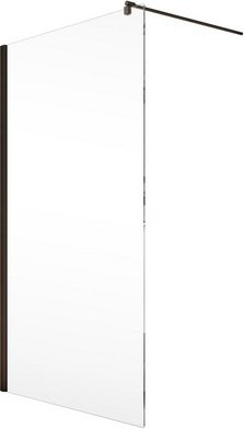 Schöner Wohnen Walk-In Duschabtrennung Gretia, Glas klar, Mattschwarz, B/H: 100 x 200 cm - Bild 1