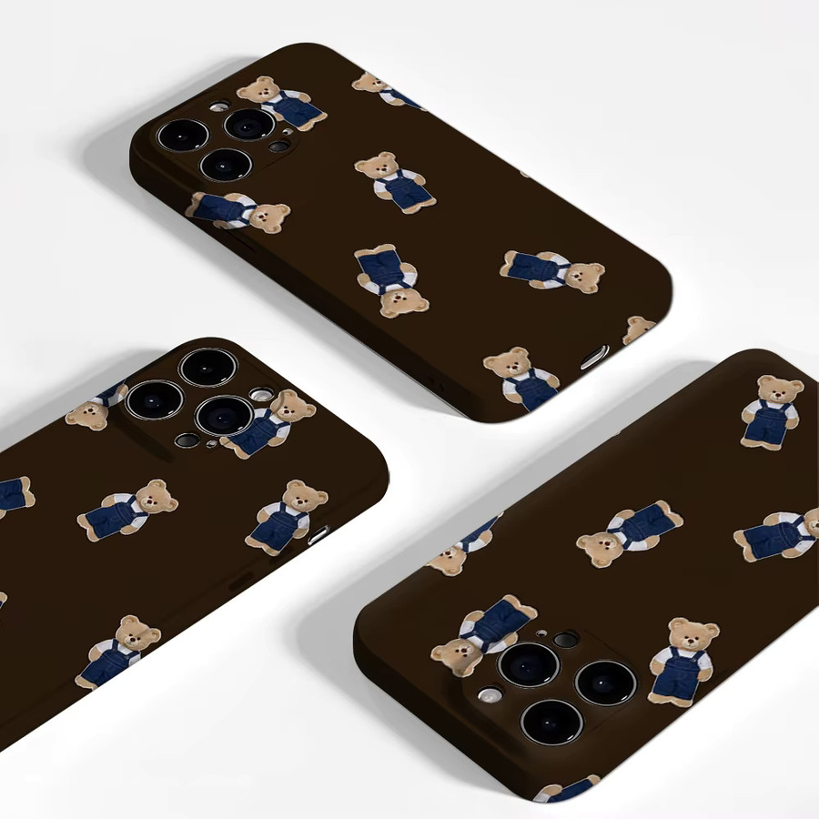Denim Bear robuste doppelschichtige Handyhülle mit Magnetfunktion für iPhone 17 16 15 14 13 Pro Max Plus - Bild 4