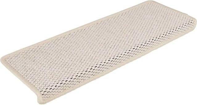 VidaXL Treppenmatten Selbstklebend in Sisal-Optik, 15 Stück, Farbe: Beige, B/T/H: 65 x 21 x 4 cm - Bild 1