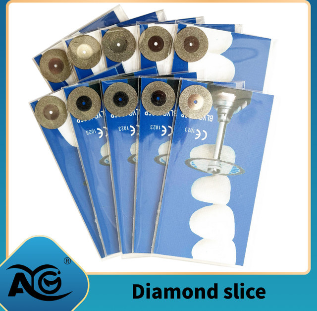 AG Dental Diamant Disc Doppelseitige Trennscheiben mit verschiedenen Körnungen für das Dentallabor - Bild 1