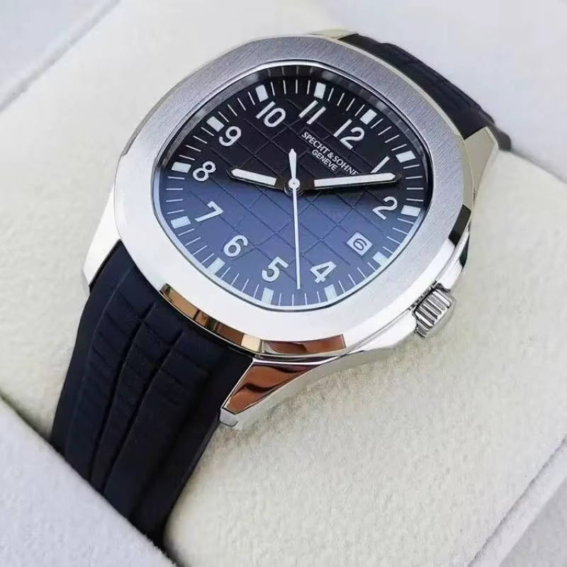 Specht&Sohne Armbanduhr, Automatik, Edelstahl, Grün, Saphirglas, Herren - Bild 1