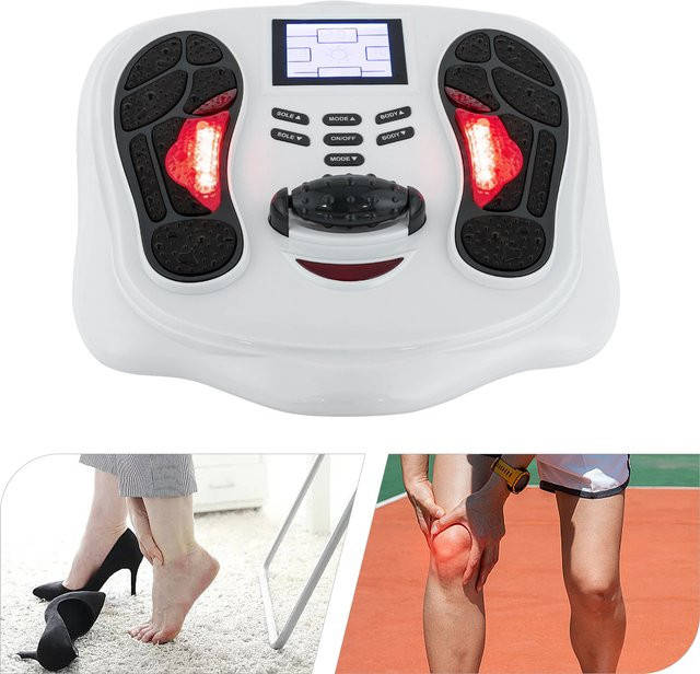 Bymaocar Elektrisches Fußmassagegerät mit Fernbedienung, Unisex - Bild 1