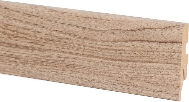 Sockelleiste Royal Elm in Braun, H x B x T: 60 x 20 x 2600 mm - Bild 1