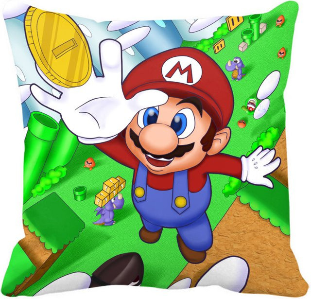 Mario dekorative Kissenbezüge im ästhetischen Design für Sofa und Auto - Bild 1