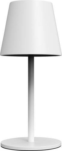 M-e modern-electronics LUNA-80W 41434 Akku-Tischlampe mit LED in Weiß - Bild 1