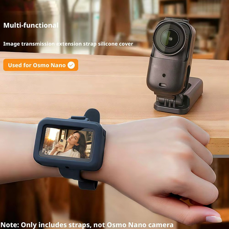DJI Osmo Nano Silikon Kabelbinder Schutzhülle für die Bildübertragung in Schwarz - Bild 4