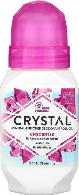 Crystal Deodorant-Roll-On, Ohne Duft, 66 ml, Unisex - Bild 1