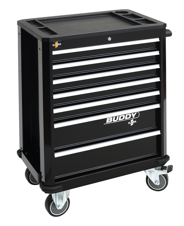 Elora Werkzeugwagen Buddy schwarz leer ELORA-1210-L7 - Bild 1