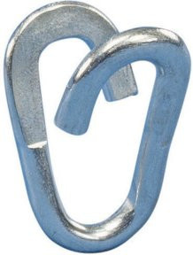 Erico Notglied P1 Verbindungselement aus Stahl in Silber, B/H/T: 20 x 23 x 0,5 cm - Bild 1