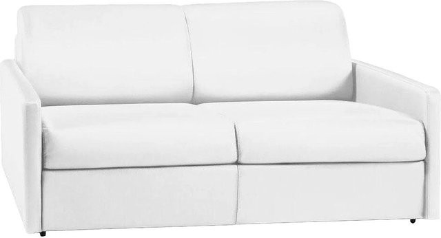 Vente-unique Schlafsofa Calife Weiß mit Polsterung und Stoffbezug, Breite: 170 cm - Bild 1