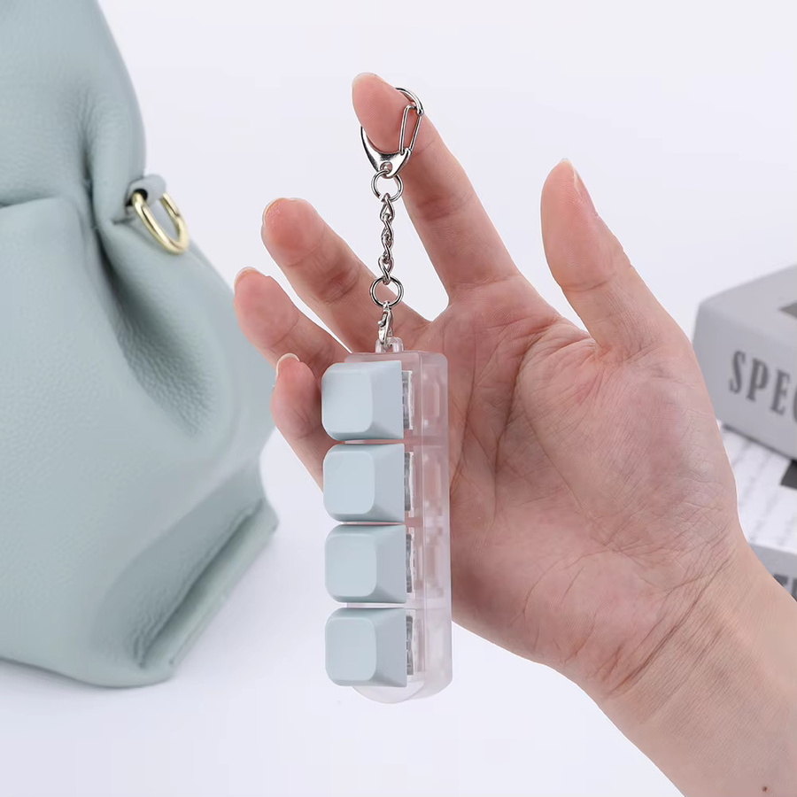 APWIKOGER Tastatur-Clicker-Spielzeug, Tastaturkappe, Zappel-Schlüsselanhänger - Bild 3