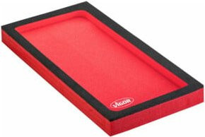 Vigour 2K Weichschaum-Einlage mit Leerfach V5009 in Rot, B/T/H: 39,3 x 18,8 x 3,5 cm - Bild 2