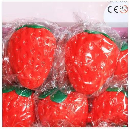Erdbeer-Frucht-Squishy-Spielzeug, Knetbares Fidget-Spielzeug - Bild 1