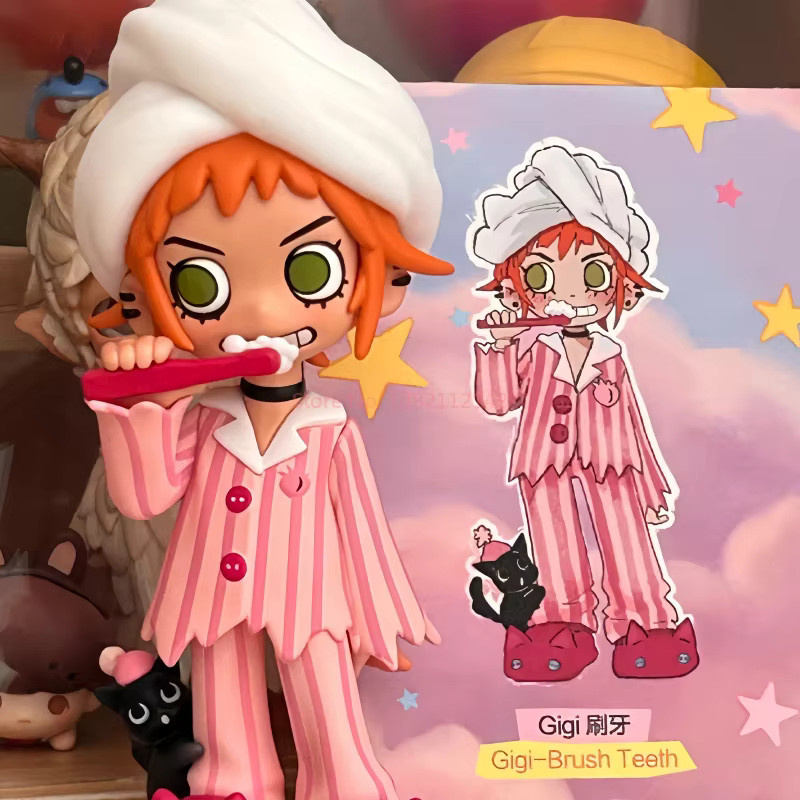 POP MART Lil Peach Riot Sleepover Serie, Actionfiguren, Einzelfigur - Bild 2