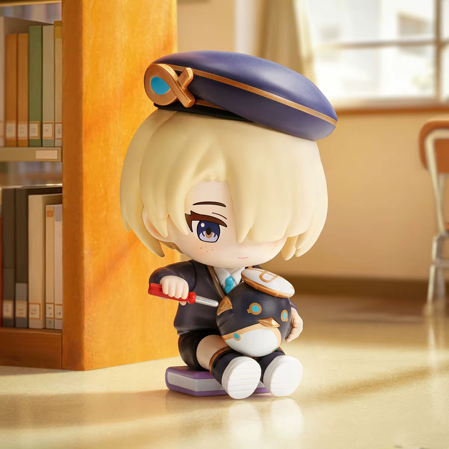 POP MART Genshin Impact Academy's Light and Shadow Poetry Chibi-Serie, Figuren, Einzelfigur, ab 14 Jahren - Bild 2