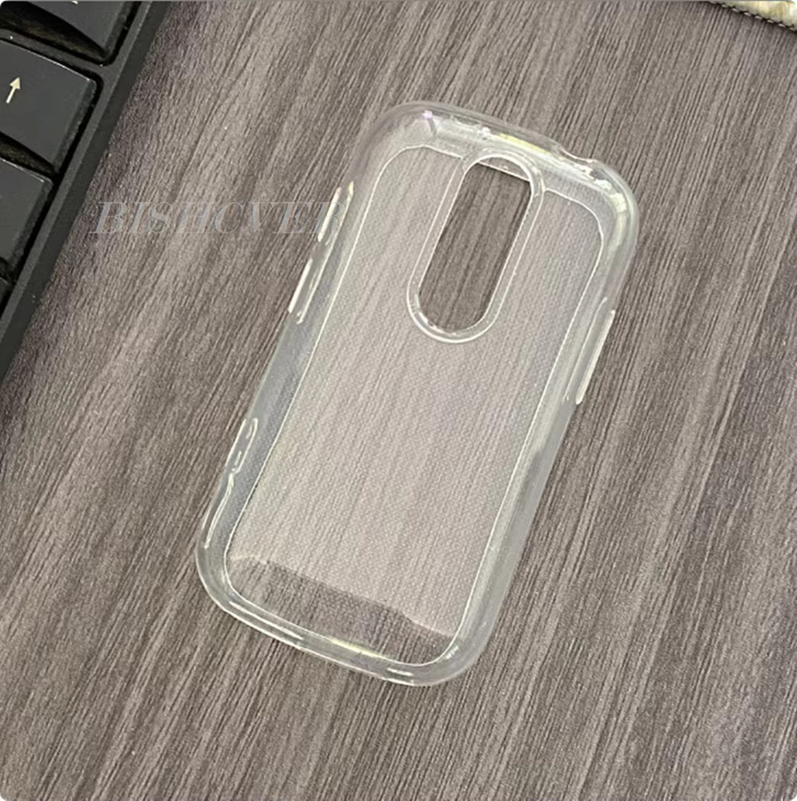Stoßfeste TPU Silikon Schutzhülle für Unihertz Jelly 2E und Jelly 2 in Transparent - Bild 1