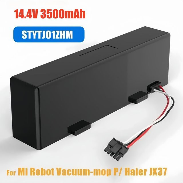 Xiaomi Staubsauger-Akku 14,8 V 3500 mAh Schwarz für Mop Pro P/2S/S12 Yunmi MVVC01-STYTJ02YM und Haier JX37 Wyze WVCR200S - Bild 1