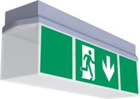 RP-Group LED-Rettungszeichenleuchte EB 1h SC KWID411SC in Weiß - Bild 1
