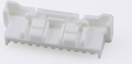 Molex Buchsengehäuse-Kabel Weiß, 12 Polzahl, Rastermaß: 2mm, 5024391200 - Bild 1