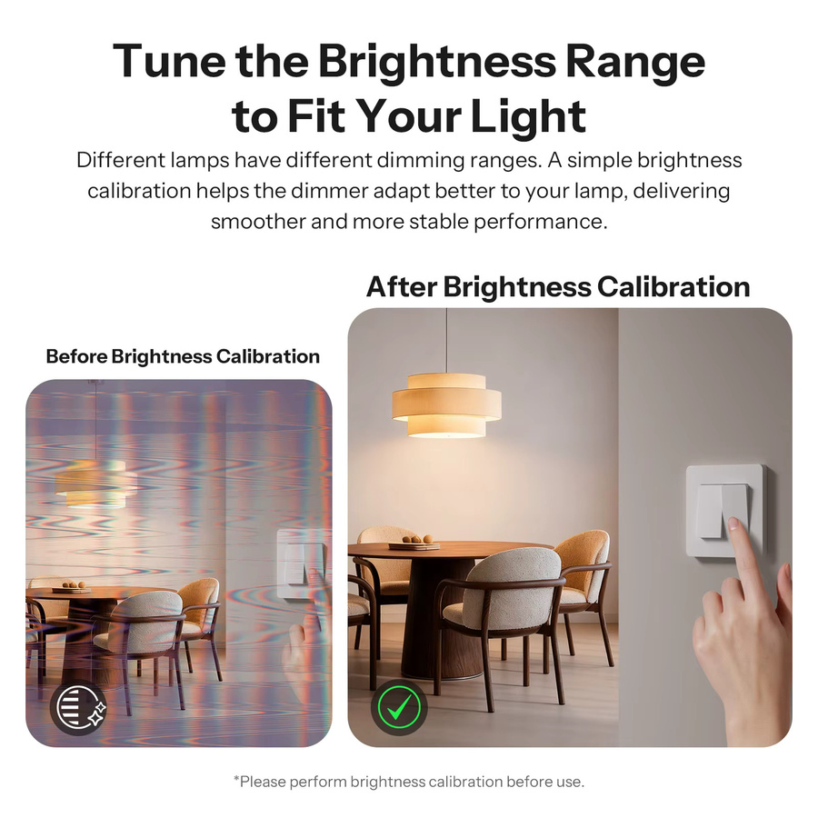 SONOFF MINI-DIM MINI Extreme Matter Dimmer WLAN-Dimmerschalter in Weiß für Google Assistant, Apple HomeKit und Amazon Alexa - Bild 3
