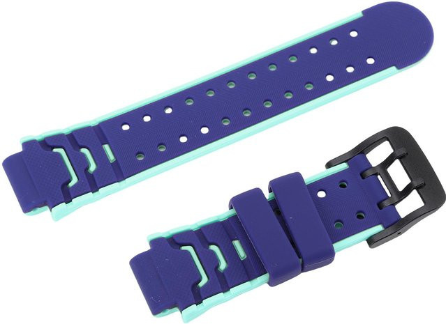 Smartwatch Armband Kinder, Silikon, 15 mm, Blau Grün - Bild 1