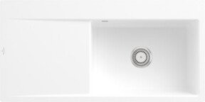 Villeroy & Boch Spüle Subway Style 60 Flat bündig, Keramik, Weiß - Bild 1