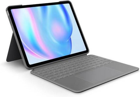 Logitech Combo Touch Tablet-Tastatur mit Hülle für Apple iPad Air 13-inch (M2), Grau - Bild 1