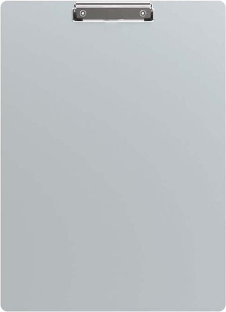 MAUL Schreibplatte aus eloxiertem Aluminium mit Bügelklemme in Silber, DIN A3 - Bild 1