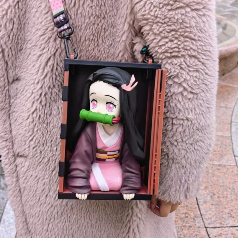 Bandai Demon Slayer Kamado Nezuko Popcorn Eimer, Action Figur, Kunststoff, Bunt / Mehrfarbig - Bild 2