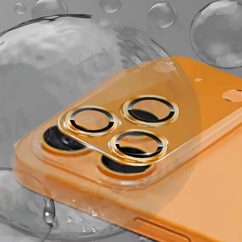 Schutzset für iPhone 17 Pro Max mit Ultra HD Kamera Displayfolie 9H Härte und Metall Objektivschutzring in Schwarz - Bild 3