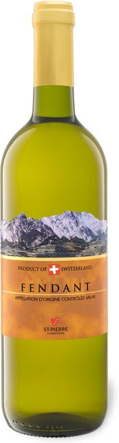 Cave St. Pierre Fendant du Valais AOC Chasselas trocken Weißwein 2024 0,75 l - Bild 1