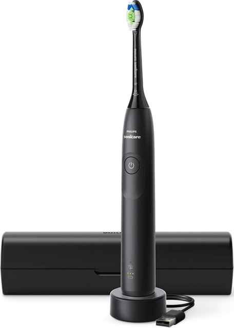 Philips Sonicare 5300 Elektrische Zahnbürste, Schwarz - Bild 1