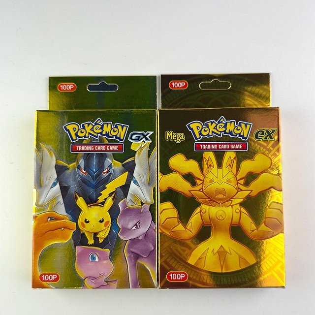 Bandai Pokémon Karten, Nachfüllpack, 100-teiliges Set, multilingual - Bild 1