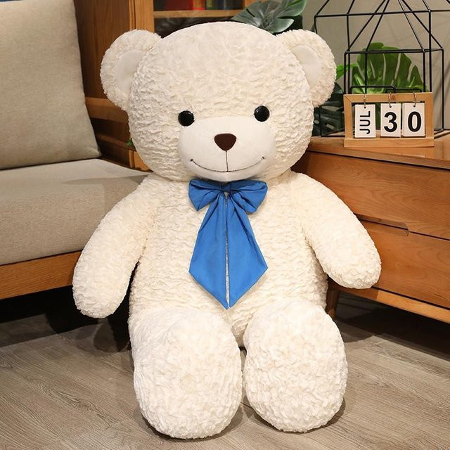 Teddybär Plüschtier, weiß, ab 14 Jahren - Bild 1
