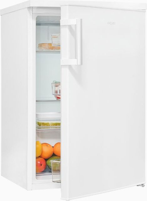 KS516-V-H-010C Kühlschrank in Weiss mit LED-Innenbeleuchtung und Flaschenregal, B/T/H: 56 x 58 x 133 cm - Bild 1