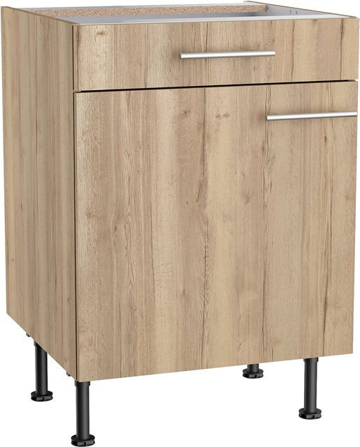 Optifit Küchen-Unterschrank Erik290 in Wildeiche, B/T/H: 60 x 58,4 x 87 cm - Bild 1