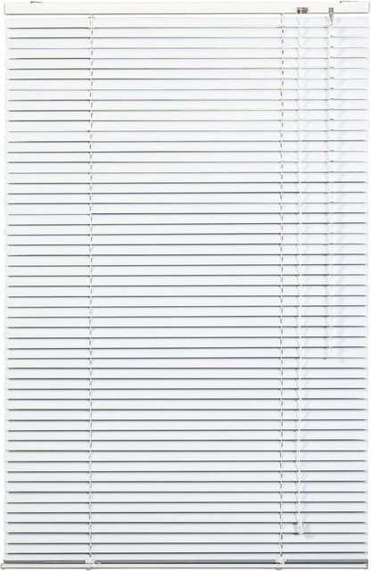 Lichtblick Aluminium Jalousie in Weiß, Breite: 90 cm, Höhe: 220 cm - Bild 1