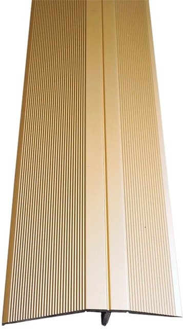 Döllken Profiles Ausgleichsprofil Clip-System in Messing Gold, Breite: 5,6 cm, Tiefe: 1,5 cm, Länge: 100 cm - Bild 1