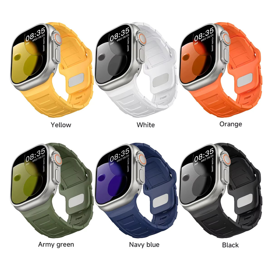 CAOWTAN Uhrenarmband Silikon, Unisex - Bild 3