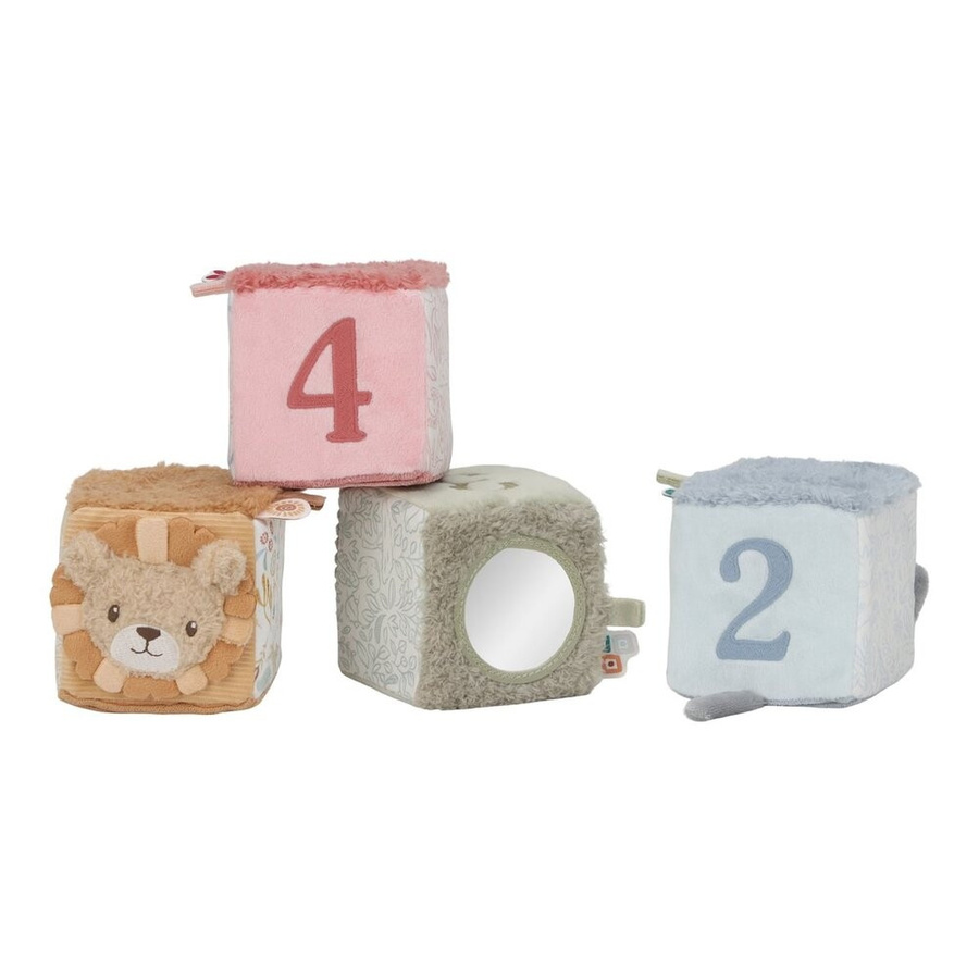 Little Dutch Safari Friends, Bausteinset, Tiere, bunt - Bild 1