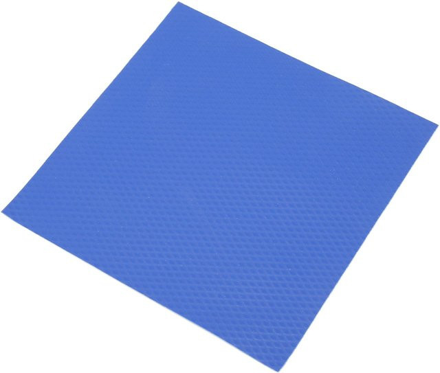 Honor Electronics Wärmeleitpad in Blau mit 13,8 W/mK Wärmeleitfähigkeit, B/T/H: 12,0 x 12,0 x 0,05 cm - Bild 1