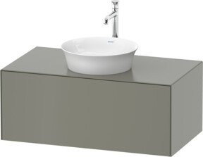 Duravit Waschtischunterschrank White Tulip, wandhängend, Weiß, B: 100 cm, T: 55 cm, H: 40,8 cm - Bild 1