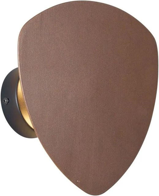 QAZQA Wandleuchte Bronze Organisches Design mit 2 Lichtern und Pulley-Funktion - Bild 1