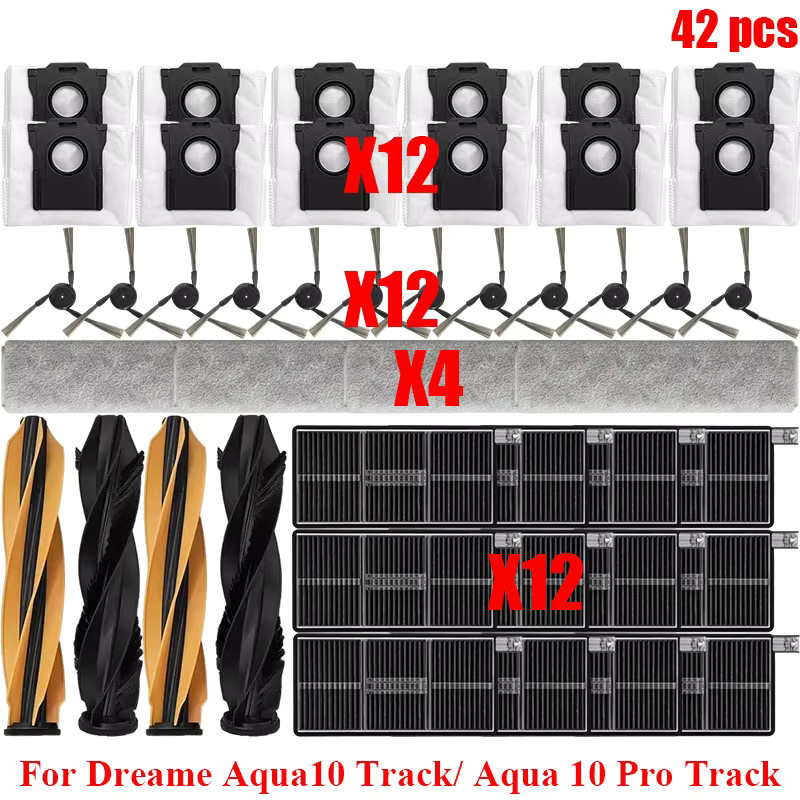Dreame Bürstenfilter Zubehör für Aqua 10 Track, Aqua 10 Pro Track, Aqua 10 Ultra Track Complete und RLR61CE, RLR81 Reinigungsgeräte - Bild 4