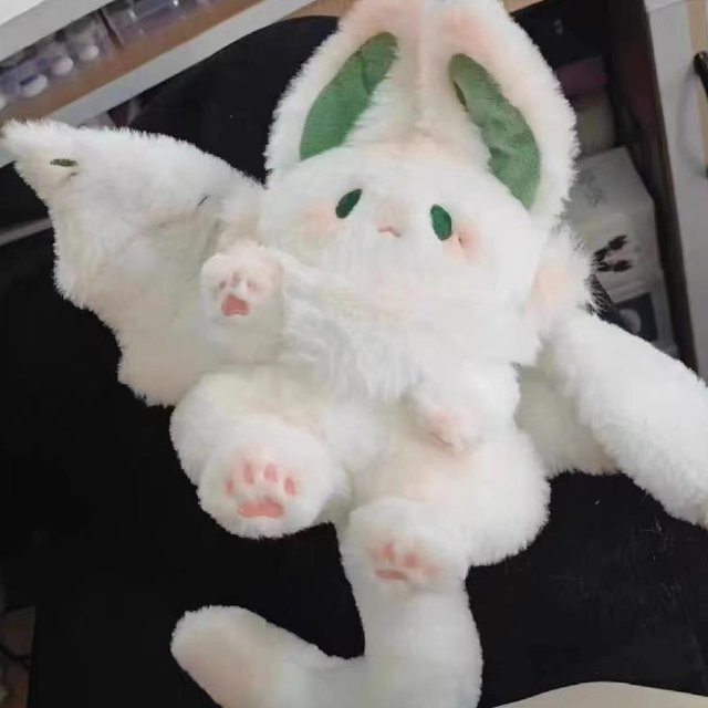 Fledermaus Plüschtier Decke, Plüschpuppe, ab 6 Jahren - Bild 1