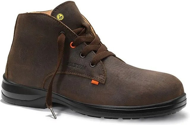 Elten Sicherheitsschnürstiefel Nikolas XXB Brown Mid ESD S3 aus Rindleder Größe 40 - Bild 1
