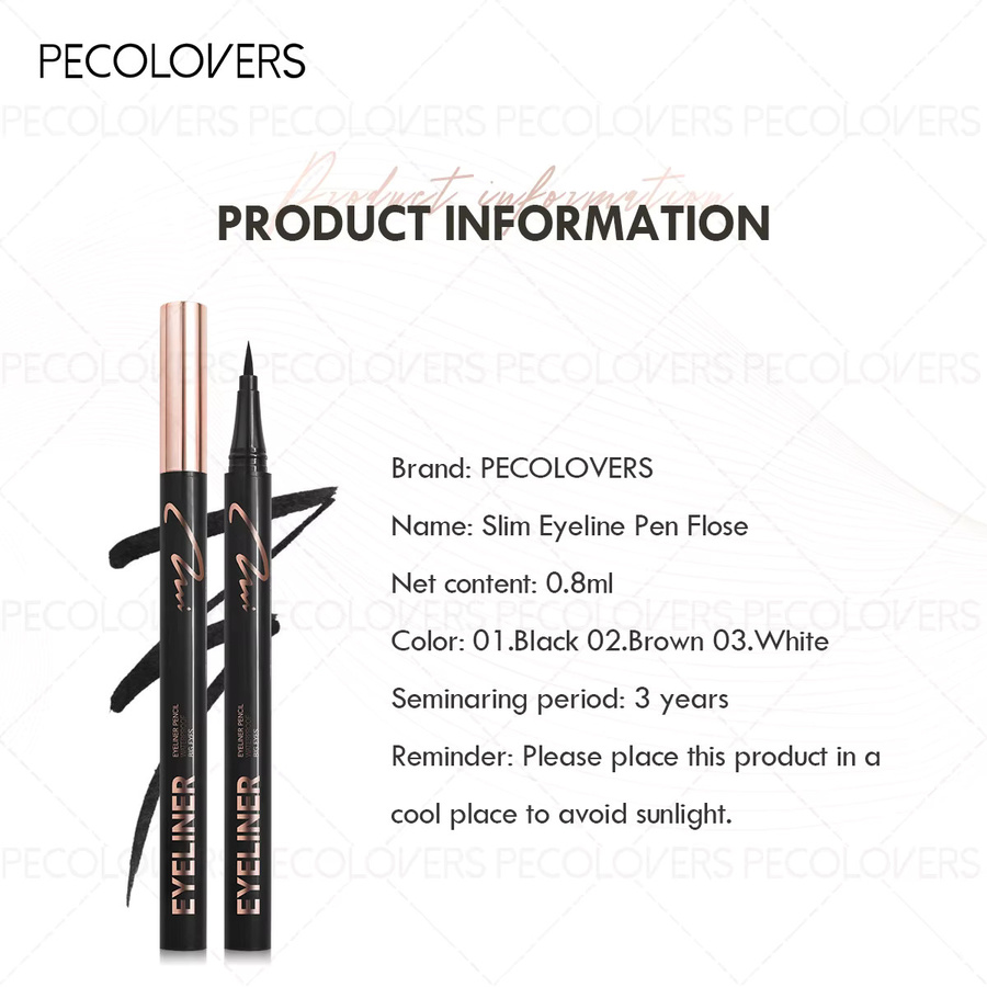 Eyeliner-Stift, flüssig, Black, Unisex - Bild 2